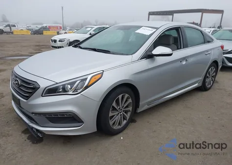 2015 Hyundai Sonata Sport из США, поврежденный, VIN 5NPE34AF2FH115251